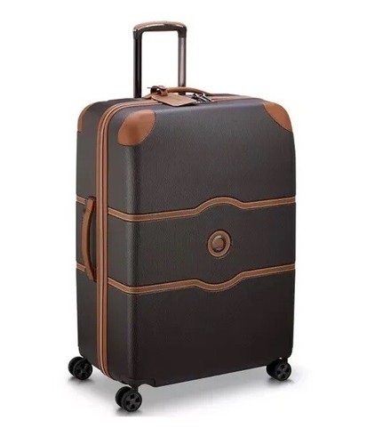 Delsey grey polycarbonate - delsey,
